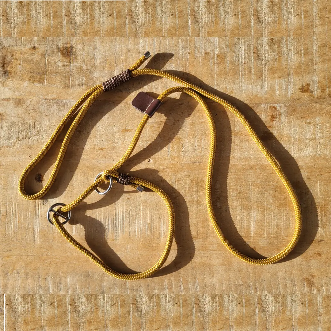 Jachtlijn in bruin paracord